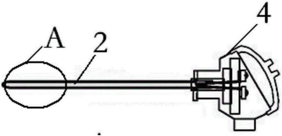 Method and device for measuring temperature of temperature field