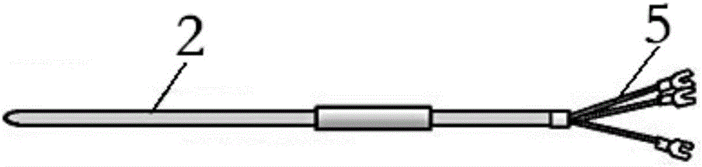 Method and device for measuring temperature of temperature field