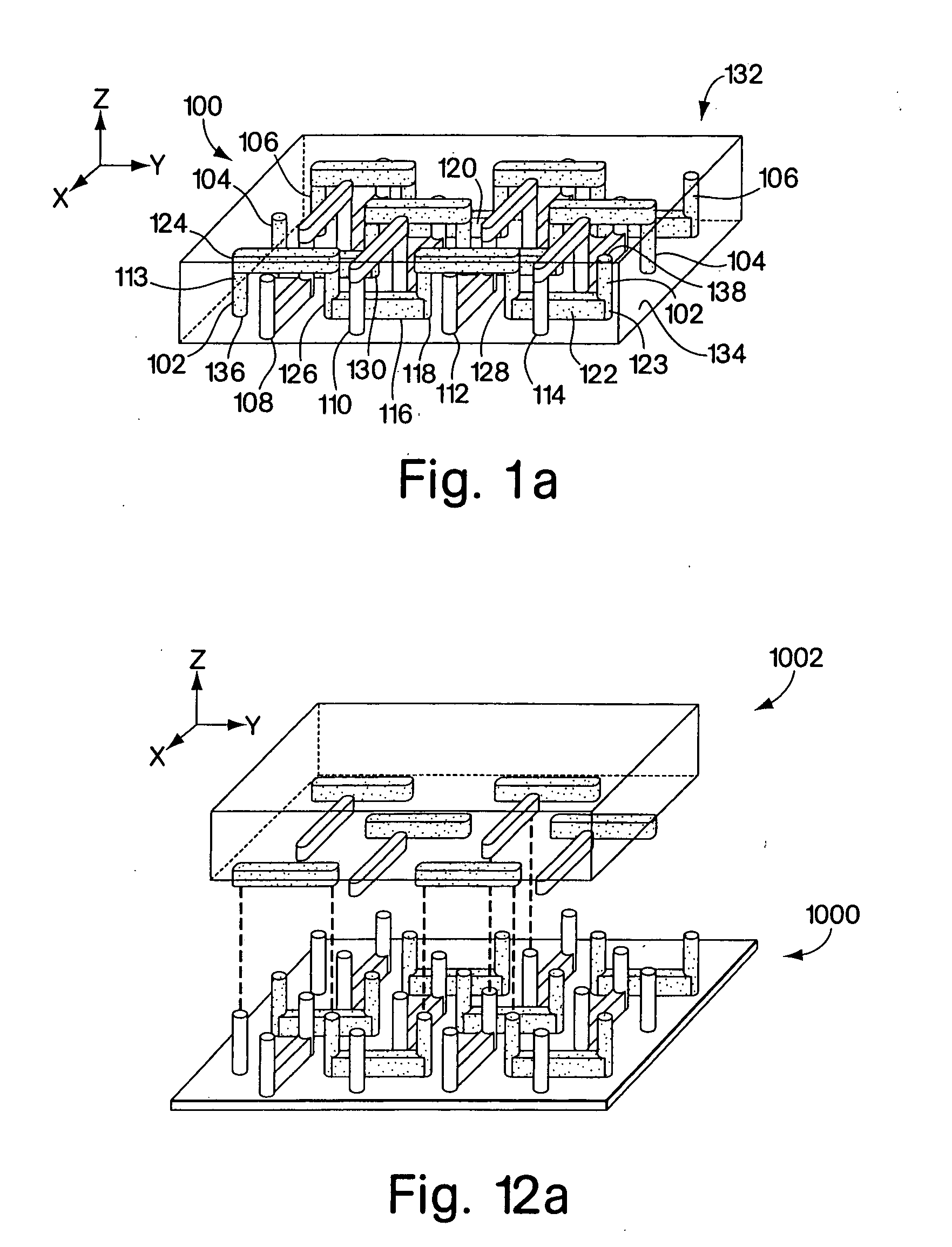 Microfluidic systems including three-dimensionally arrayed channel networks