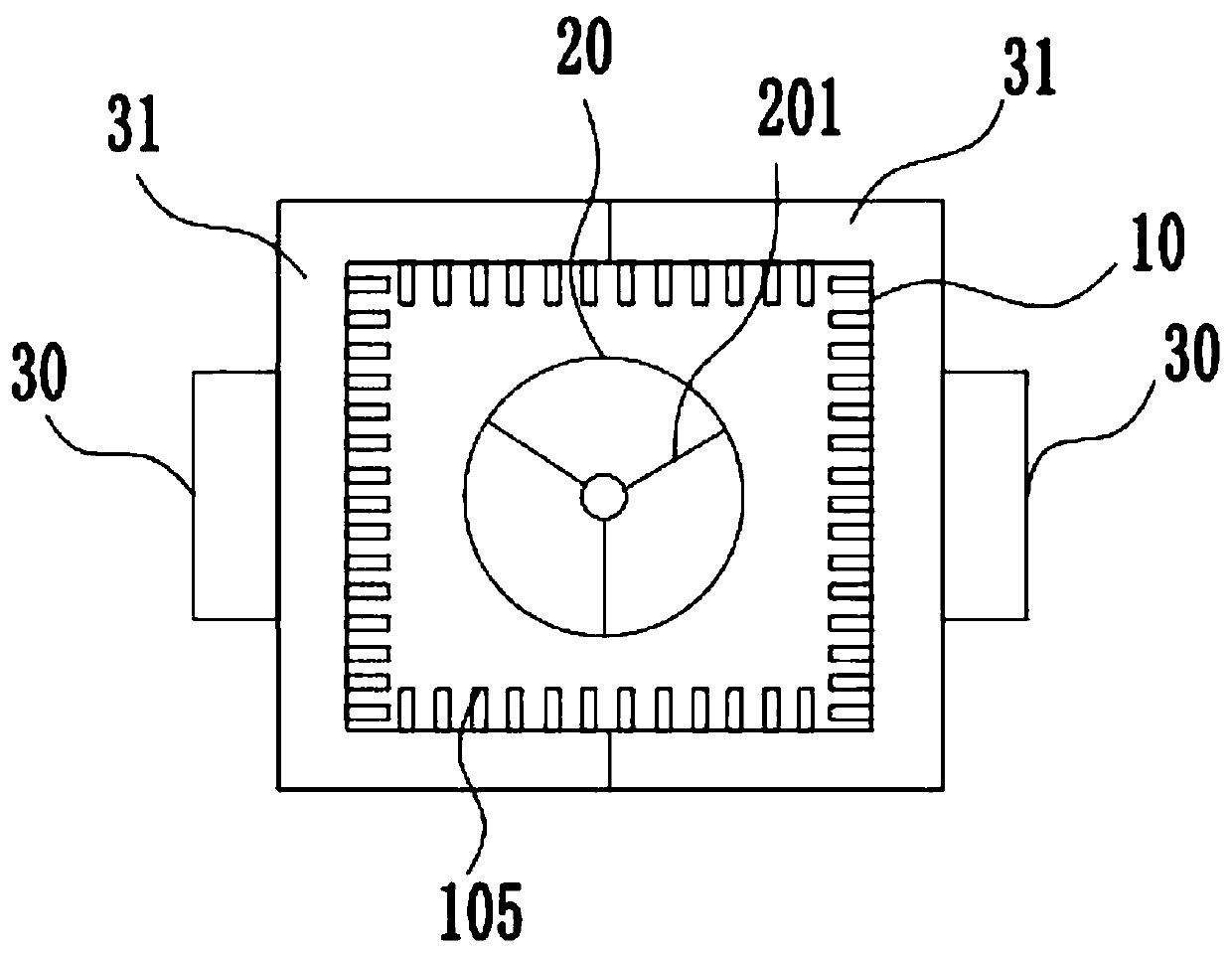 A dry-wet dual-purpose compound high-gradient intelligent magnetic separation device