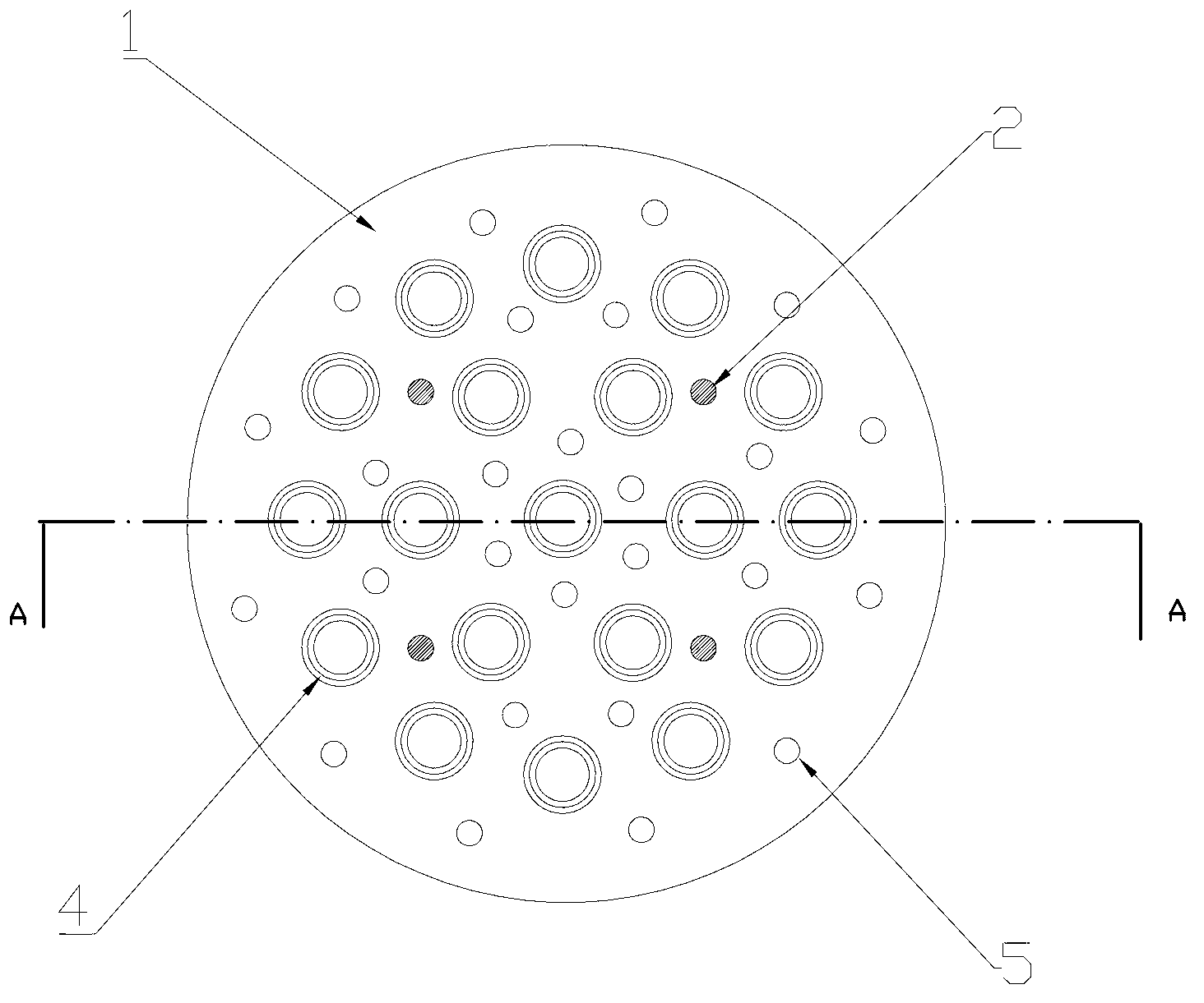 Golden camellia flower tea shaping mould