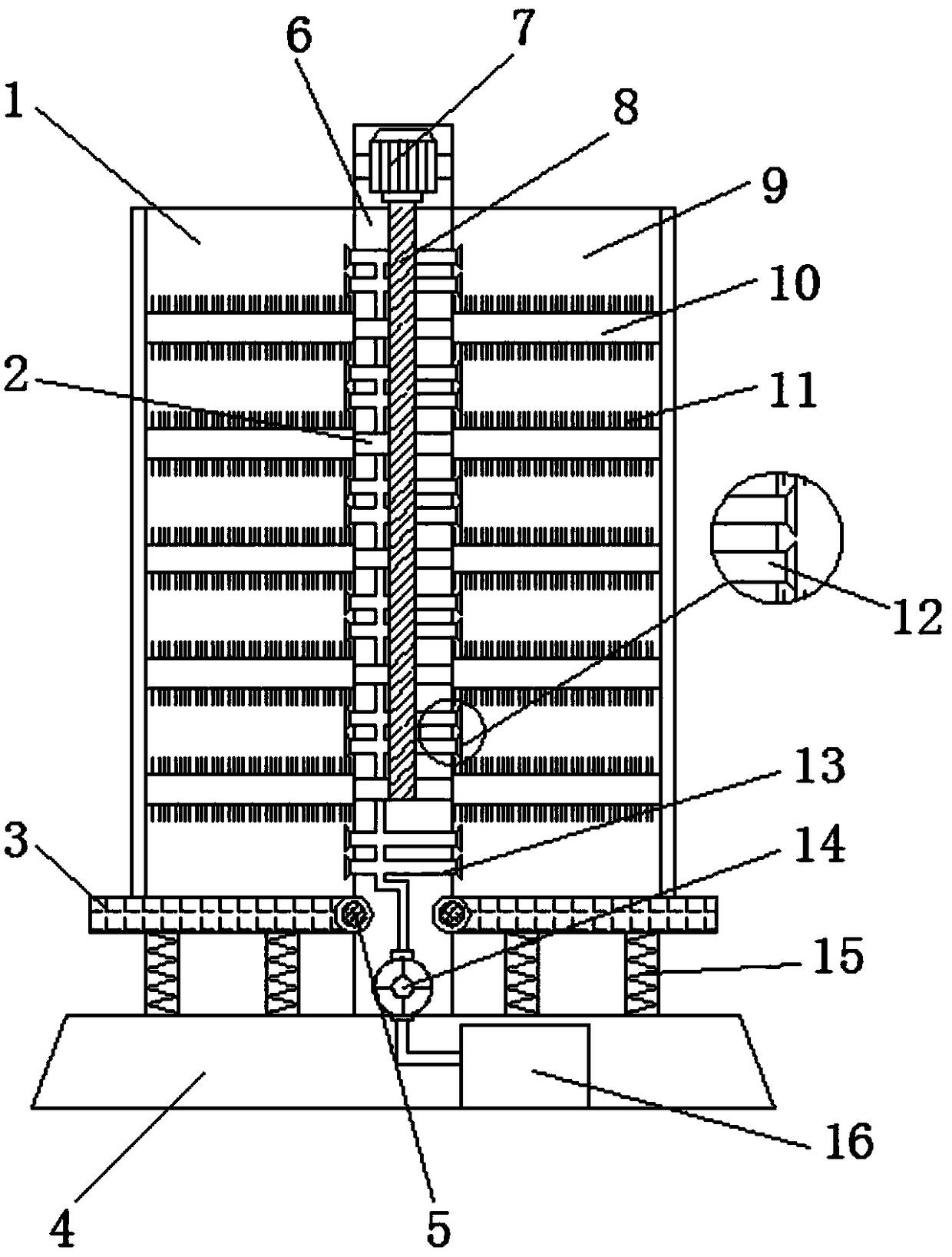 Basketball placement device for physical education