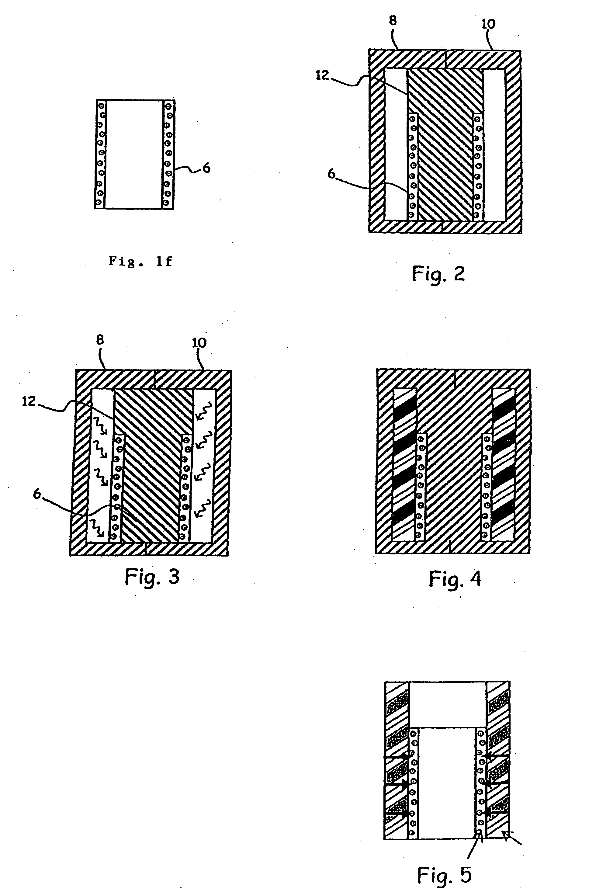 Ceramic-overmoulding method and composite element obtained by this method