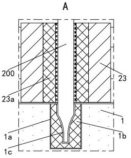 A hardware tool assembly fixed alignment fixture