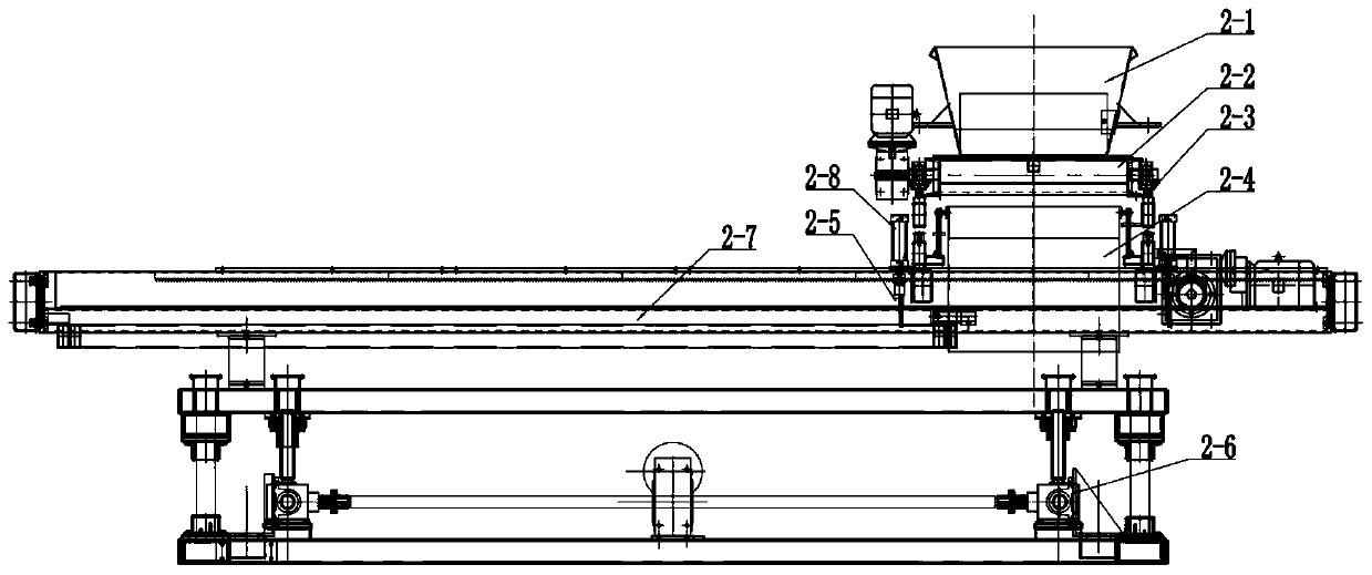 Quartz stone plate distribution device and distribution method