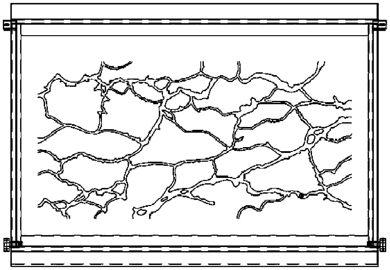 Quartz stone plate distribution device and distribution method