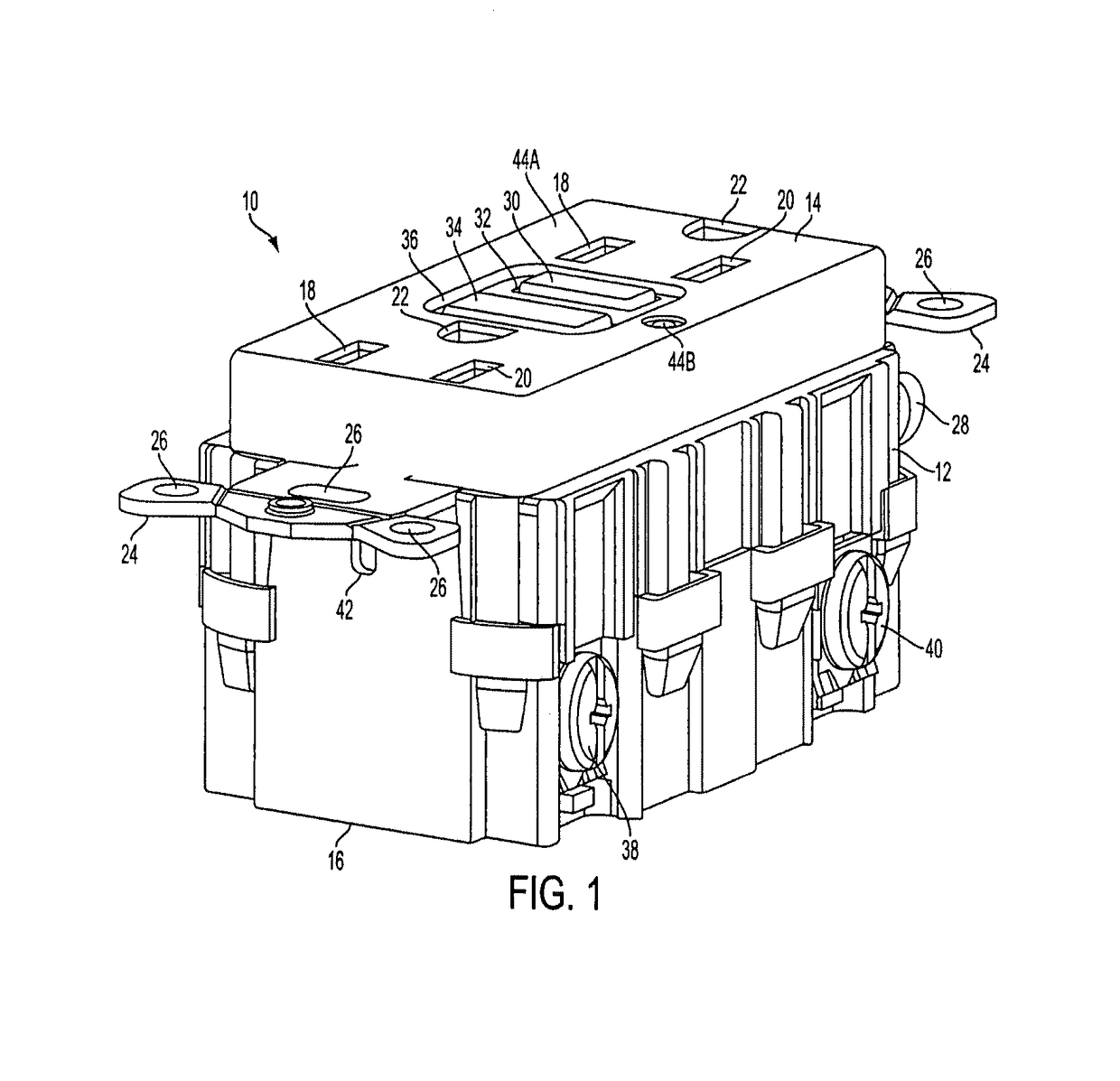 Self-testing auto monitor ground fault circuit interrupter (GFCI) with power denial