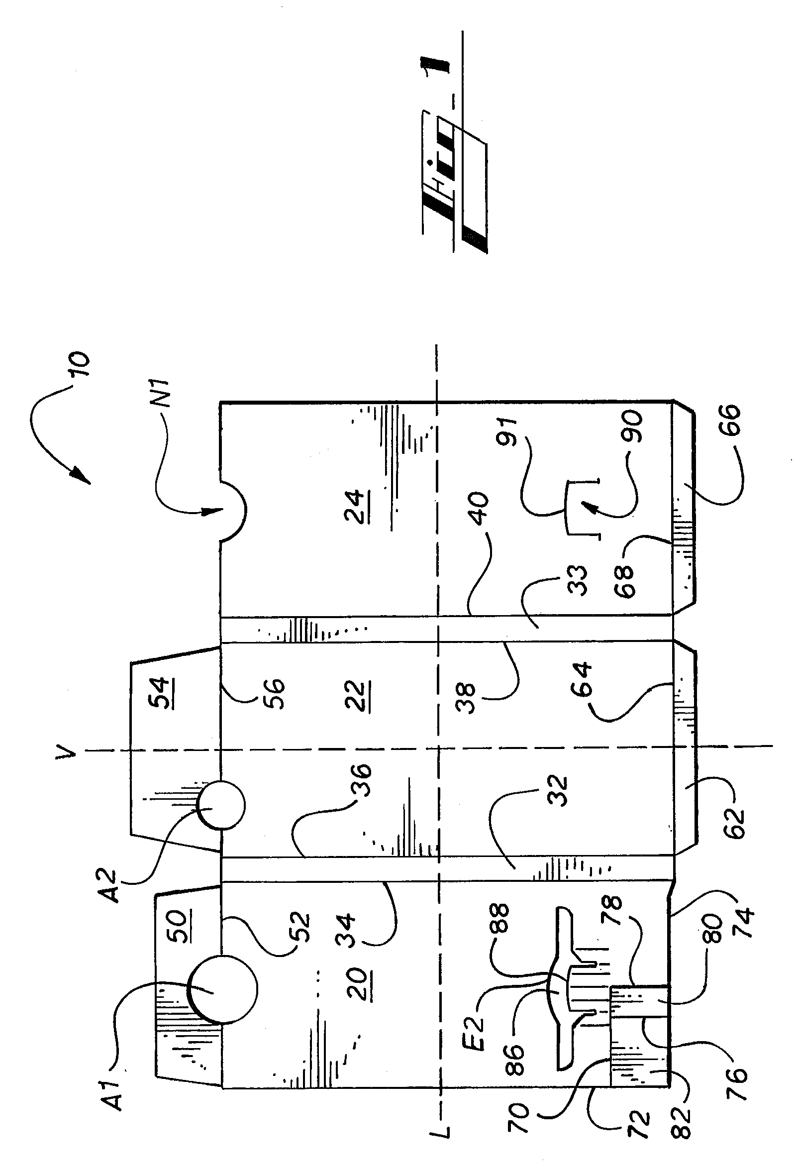 Packaging System With An Improved Locking Mechanism