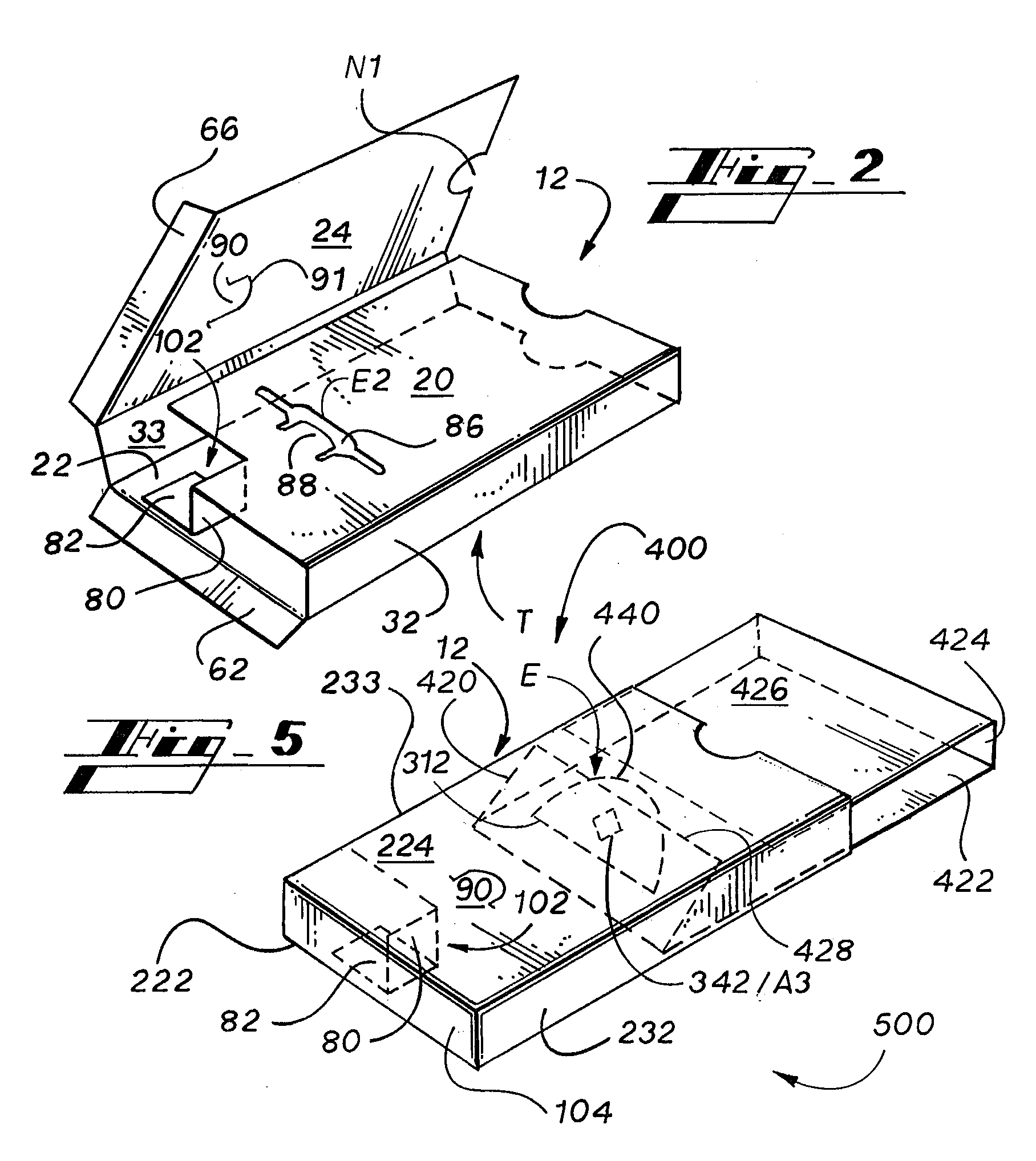 Packaging System With An Improved Locking Mechanism