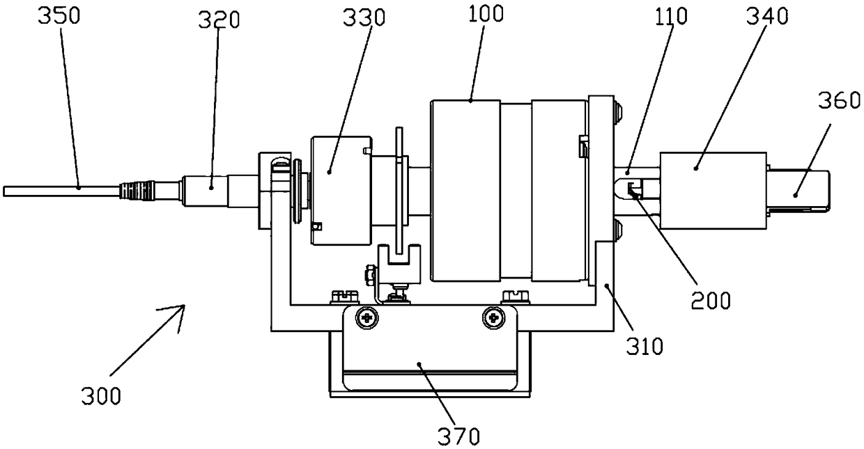 Direct drive module for OCT