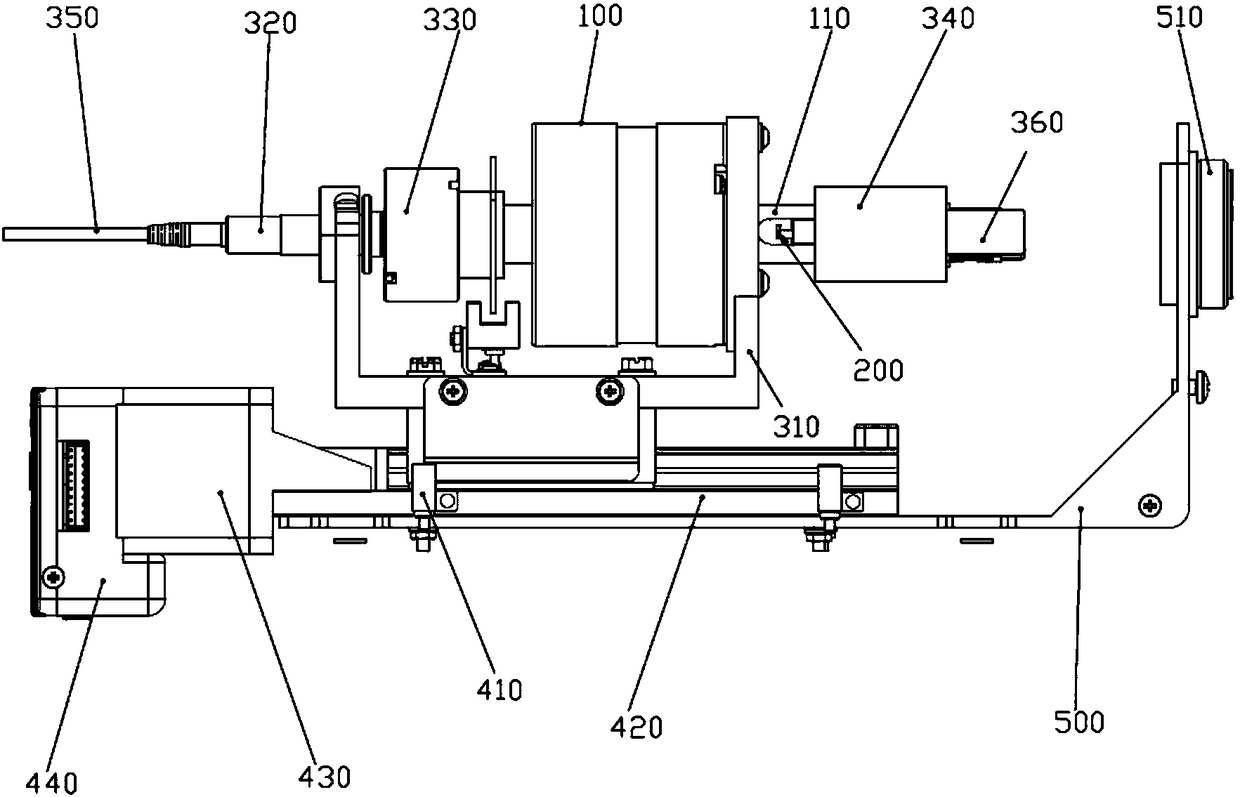 Direct drive module for OCT