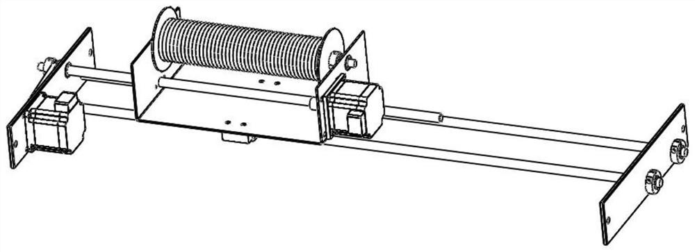 Long cable winding equipment