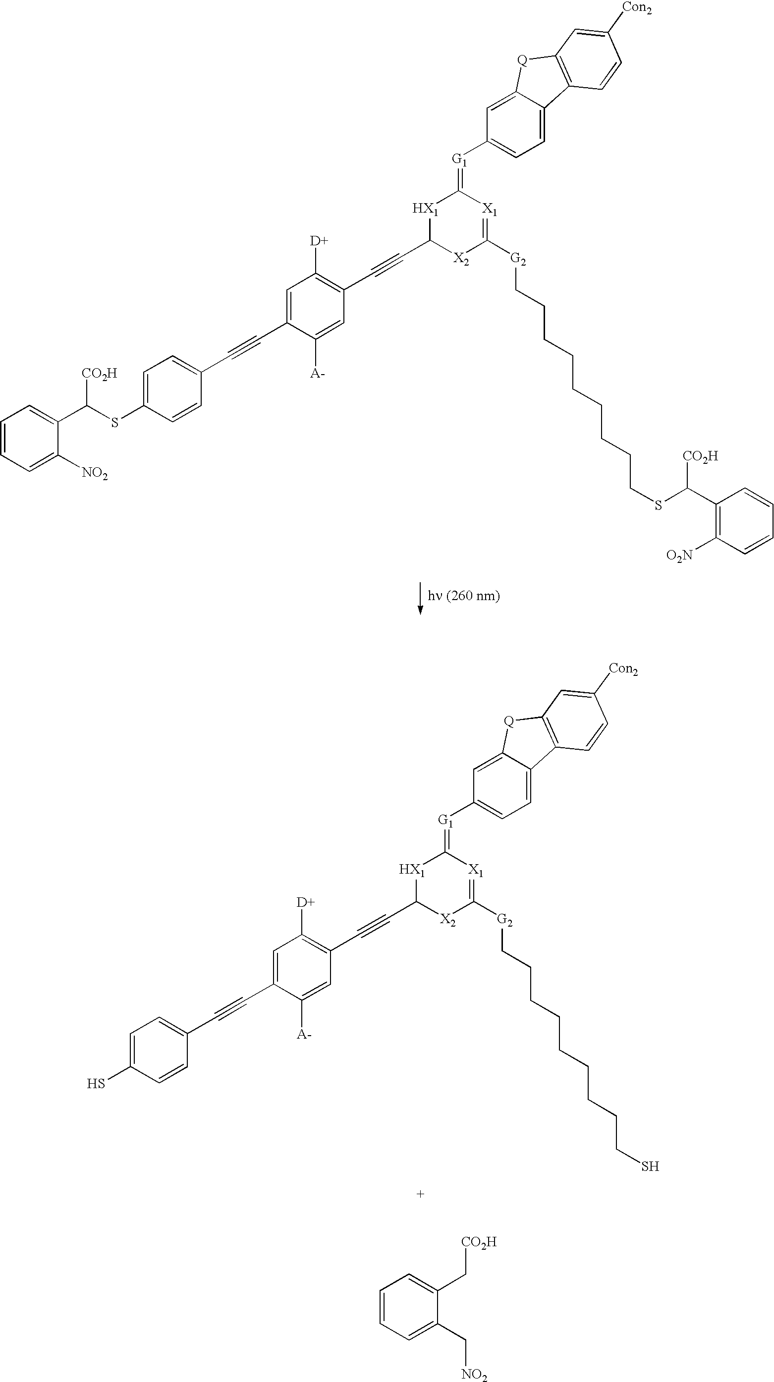 Photopatternable molecular circuitry