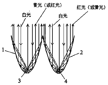 Energy-saving reflector for traffic safety indication