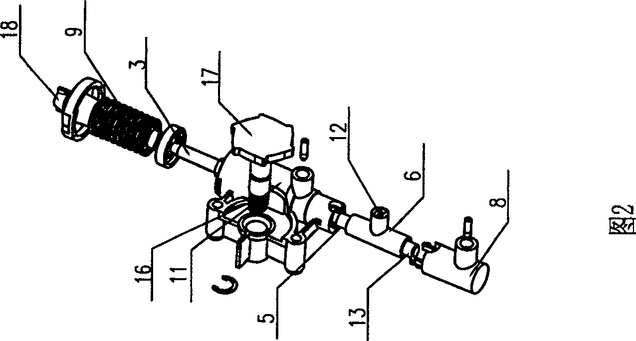 Dismountable composition type piezolighter in high stability