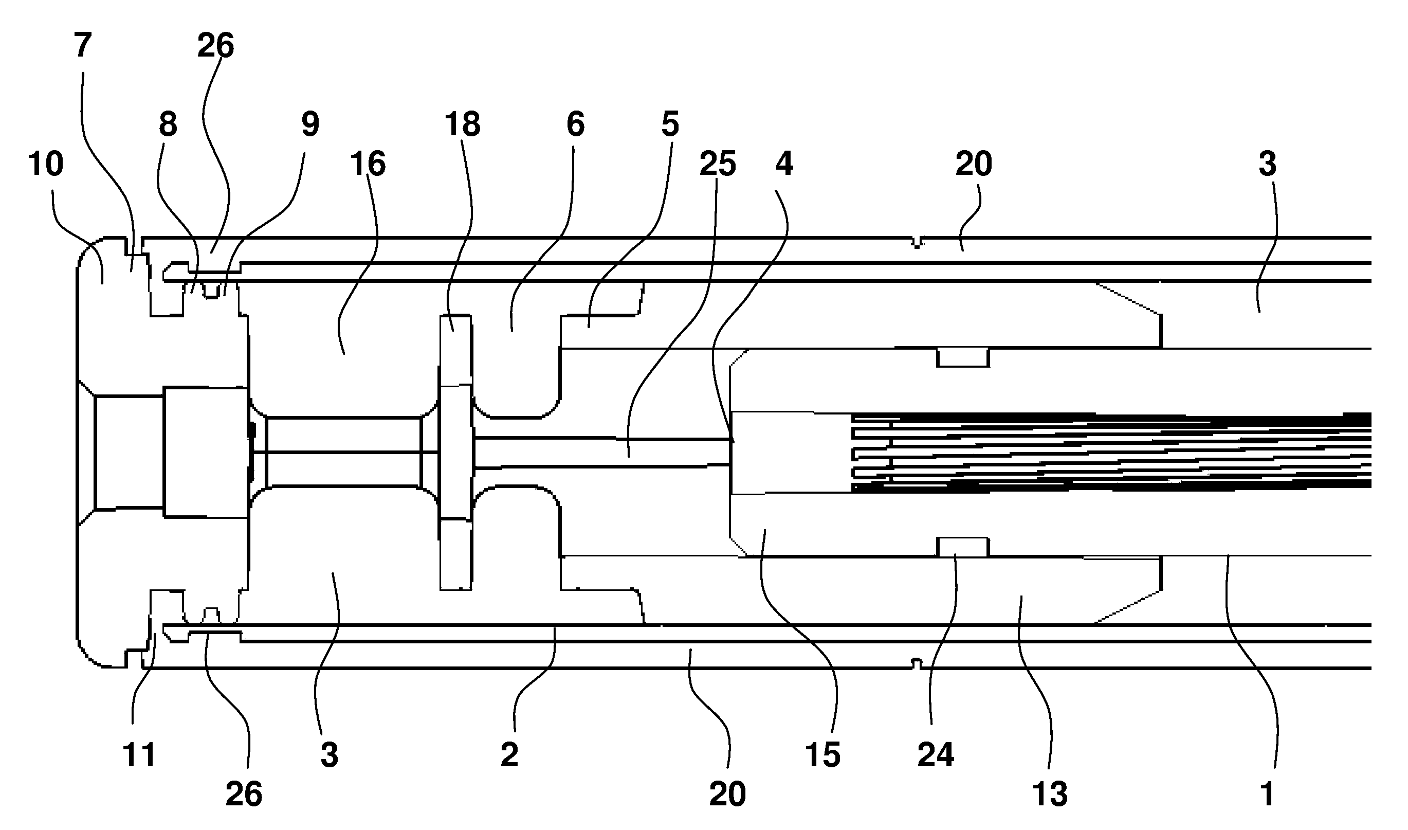 Method for manufacturing a bull barrel equipped with a silencer and silencer-equipped bull barrel thus obtained