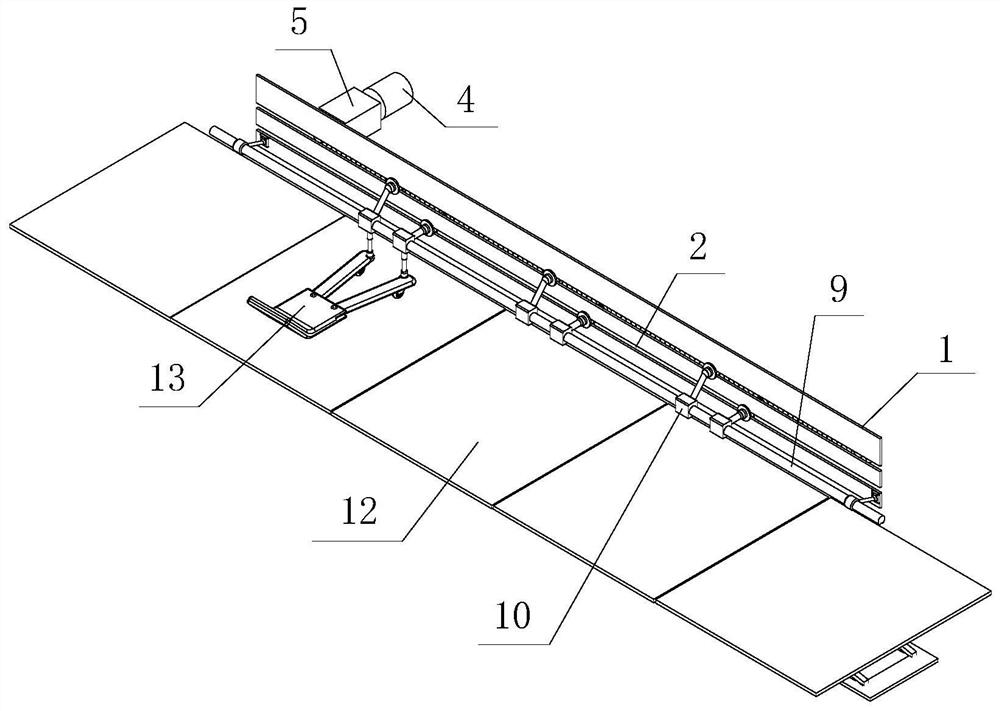 Leg ligament stretching and lateral leg stretching device for dancing and using method