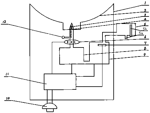 Non-secondary pollution instant hot water dispenser and temperature control method