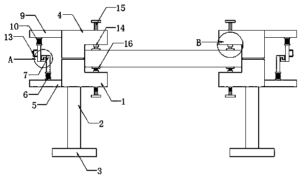 Photovoltaic solar panel with buckle mounting mechanism