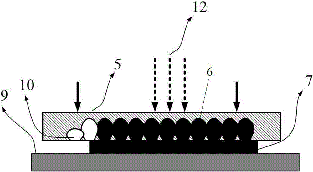 Plastic and metal permanent direct connection method