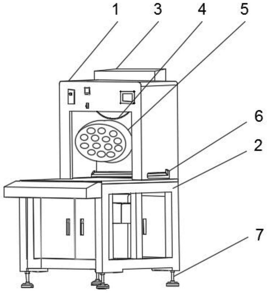 Cutting off equipment for carbon bar production and operation method thereof