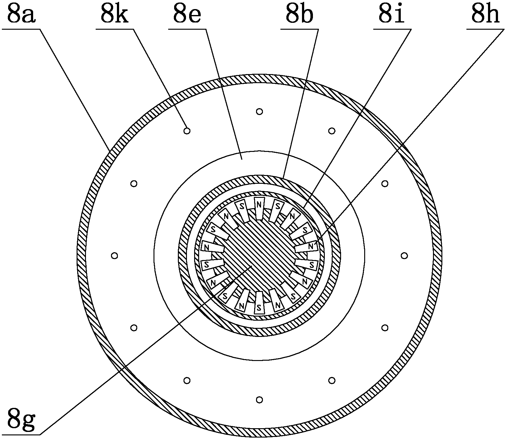 Smelting process for vanadium titano-magnetite