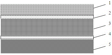 A kind of adhesive composition and solar cell back film