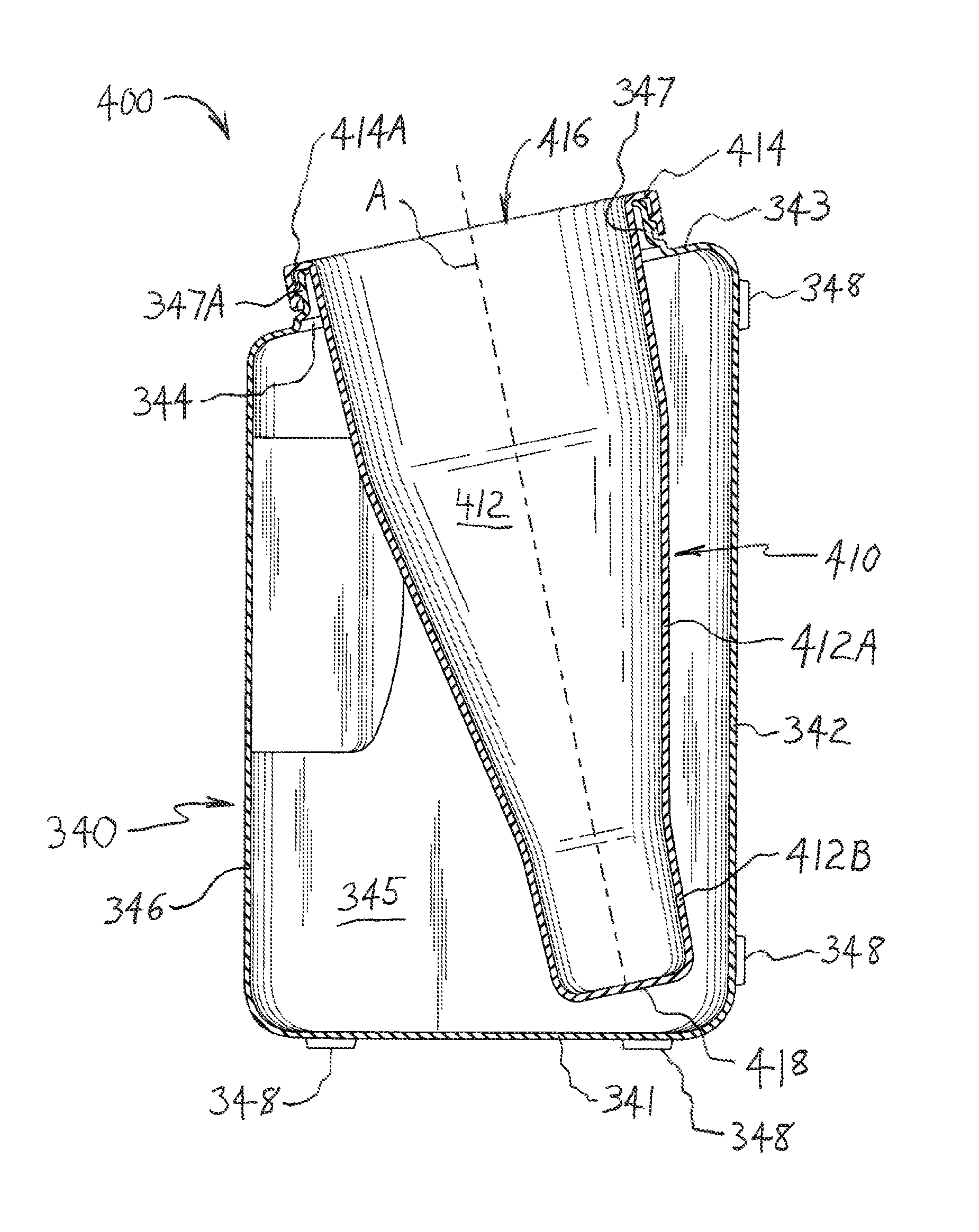 Topping caddy