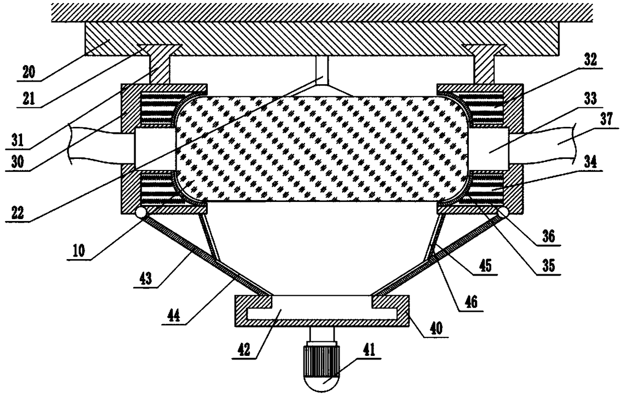 Vehicle glass edge grinding device