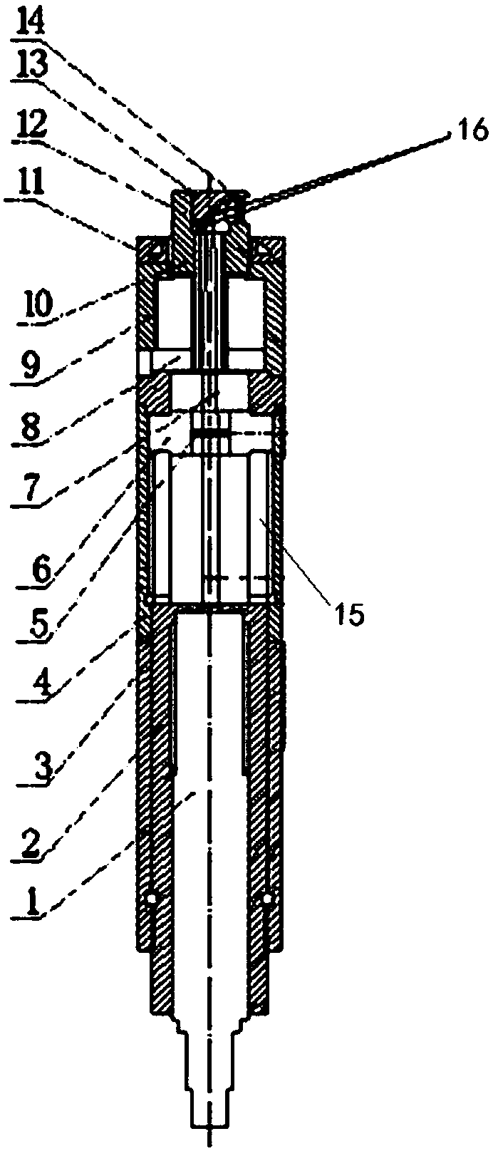 Laser cleaning mechanism used for pipeline inner wall