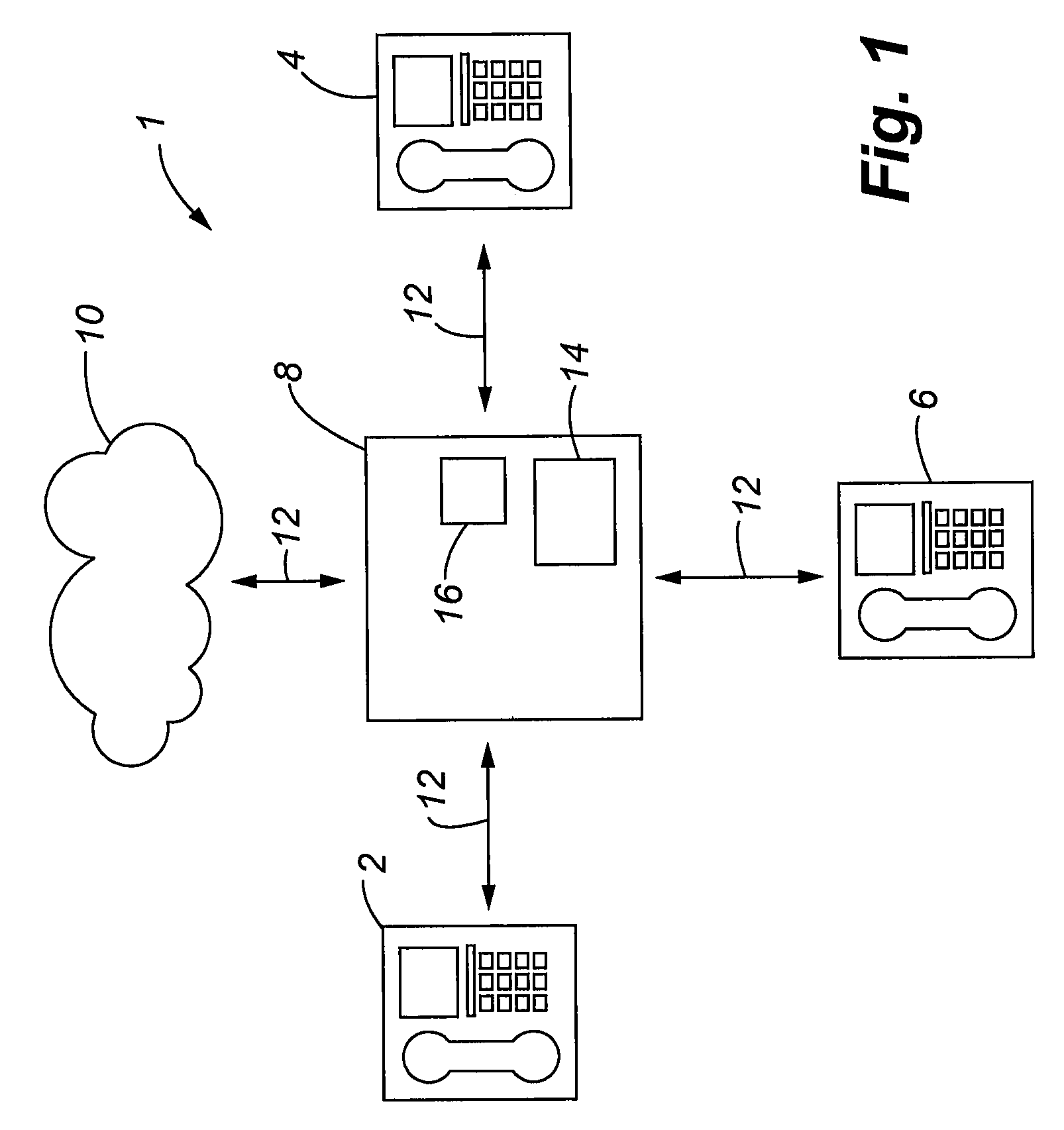 Method for operating a telephone system with at least two telephony terminals and a telephony terminal for carrying out the method