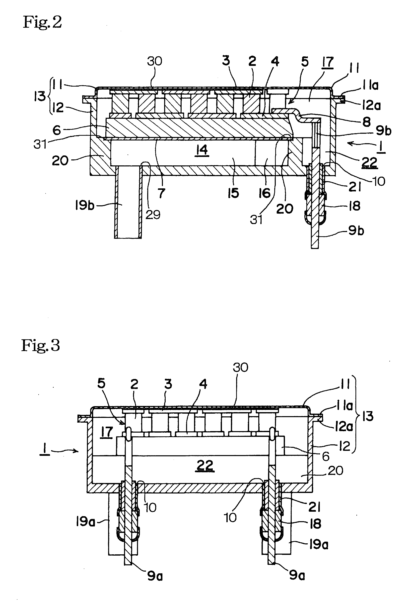 Packaged thermoelectric conversion module