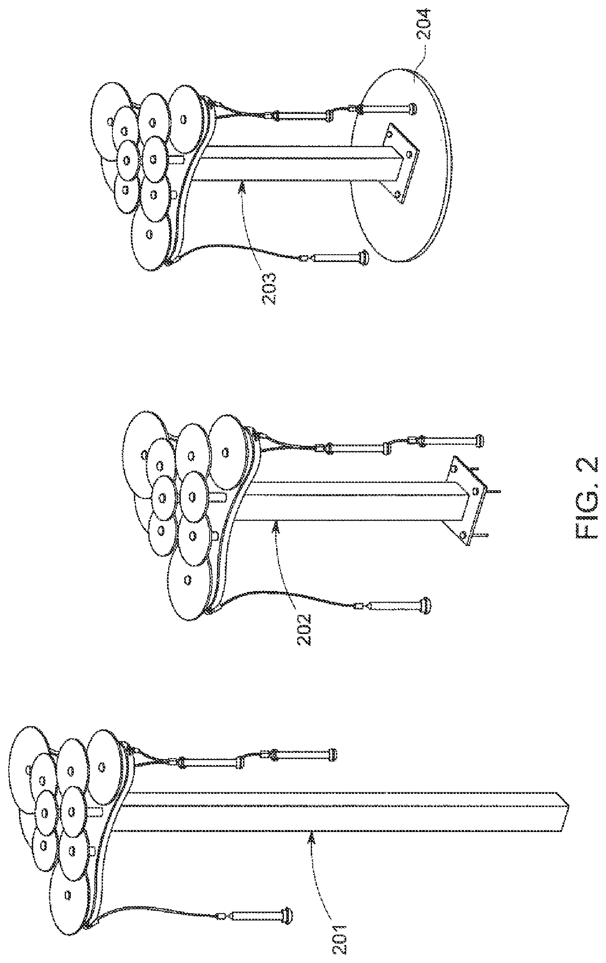 Percussion musical instruments for outdoor installation