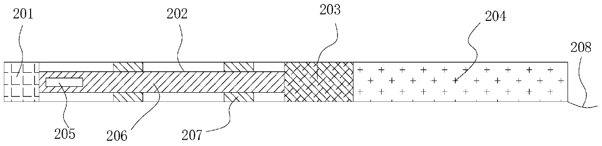 Blasting structure and blasting method