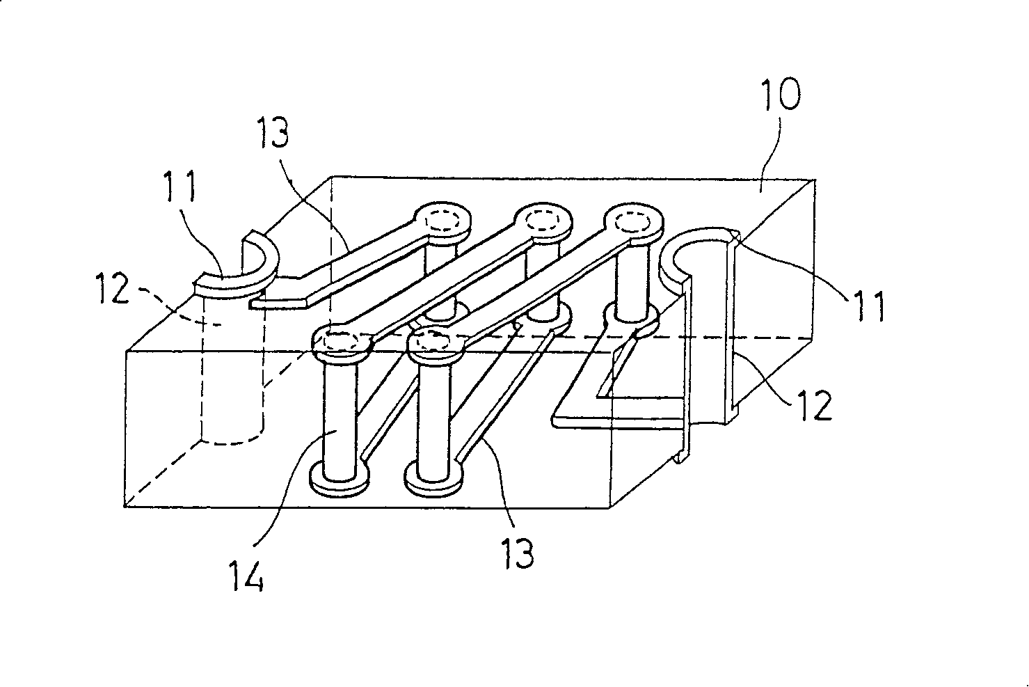 Electronic component-use substrate and electronic component