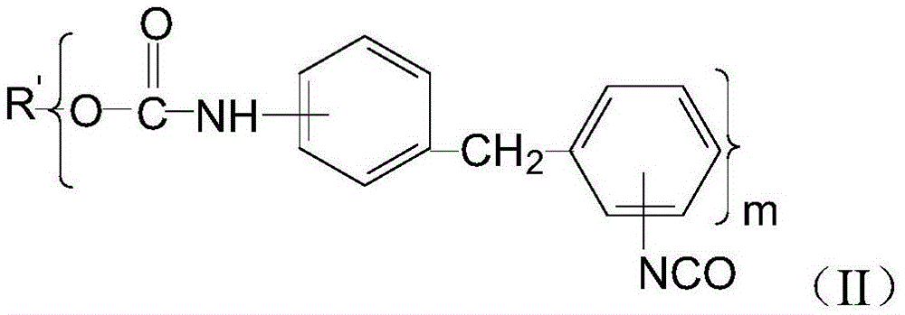 Prepolymer based on diphenylmethane diisocyanate as polyurethane coating curing agent and preparation method thereof