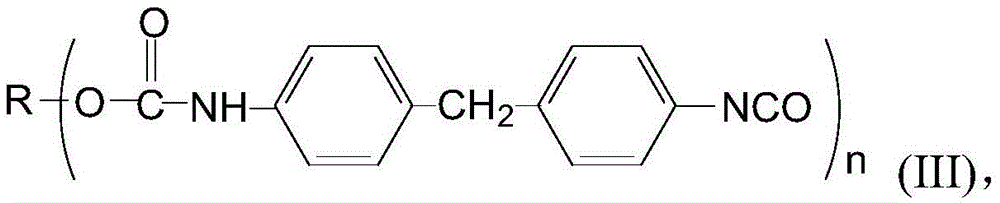 Prepolymer based on diphenylmethane diisocyanate as polyurethane coating curing agent and preparation method thereof