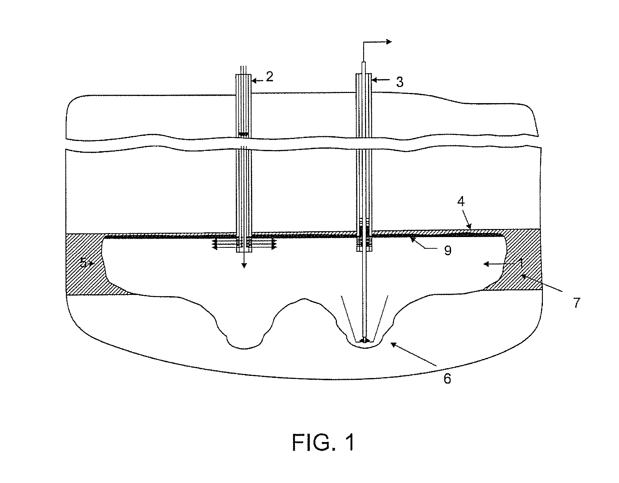 Method of exploiting potassium salts from an underground deposit