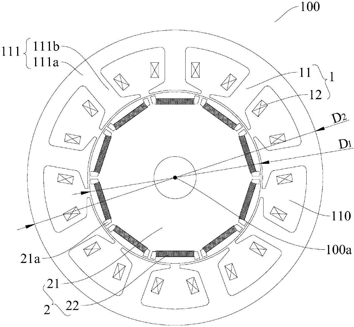 Permanent magnet motor, compressor and air conditioner