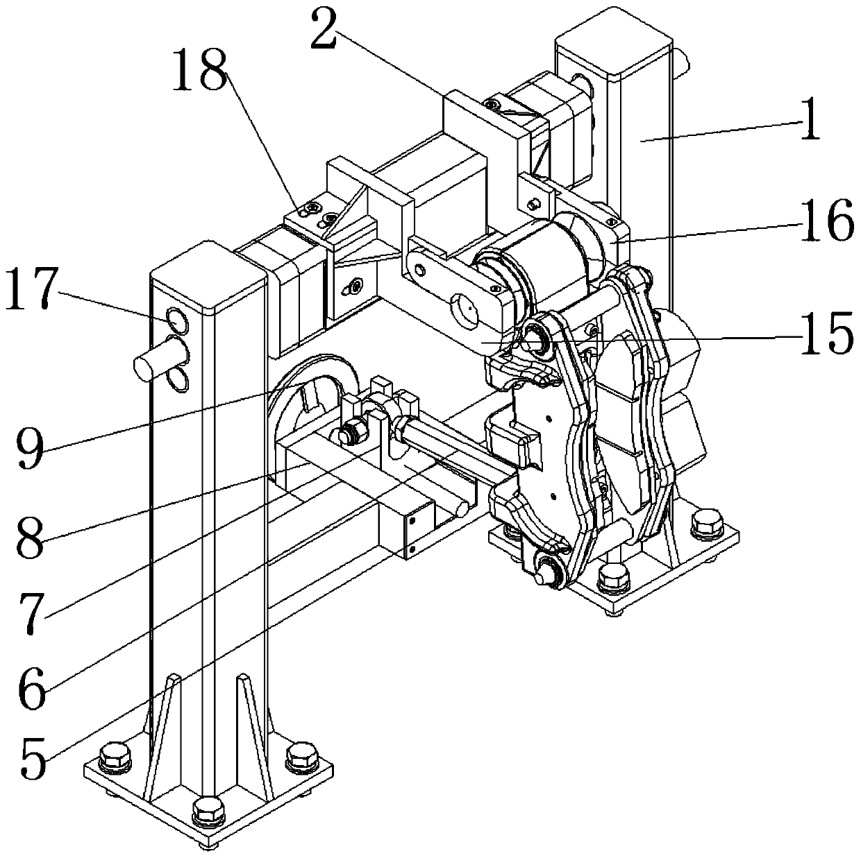 Brake Caliper Test Bench