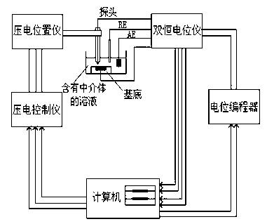 Method for building ion channel on liquid/liquid interfaces and method for detecting effect of size of ion channel on ion transferring