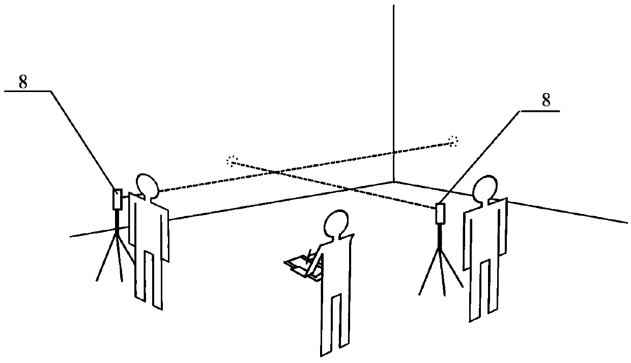 Method for generating three-dimensional virtual animation scenes watched through naked eyes