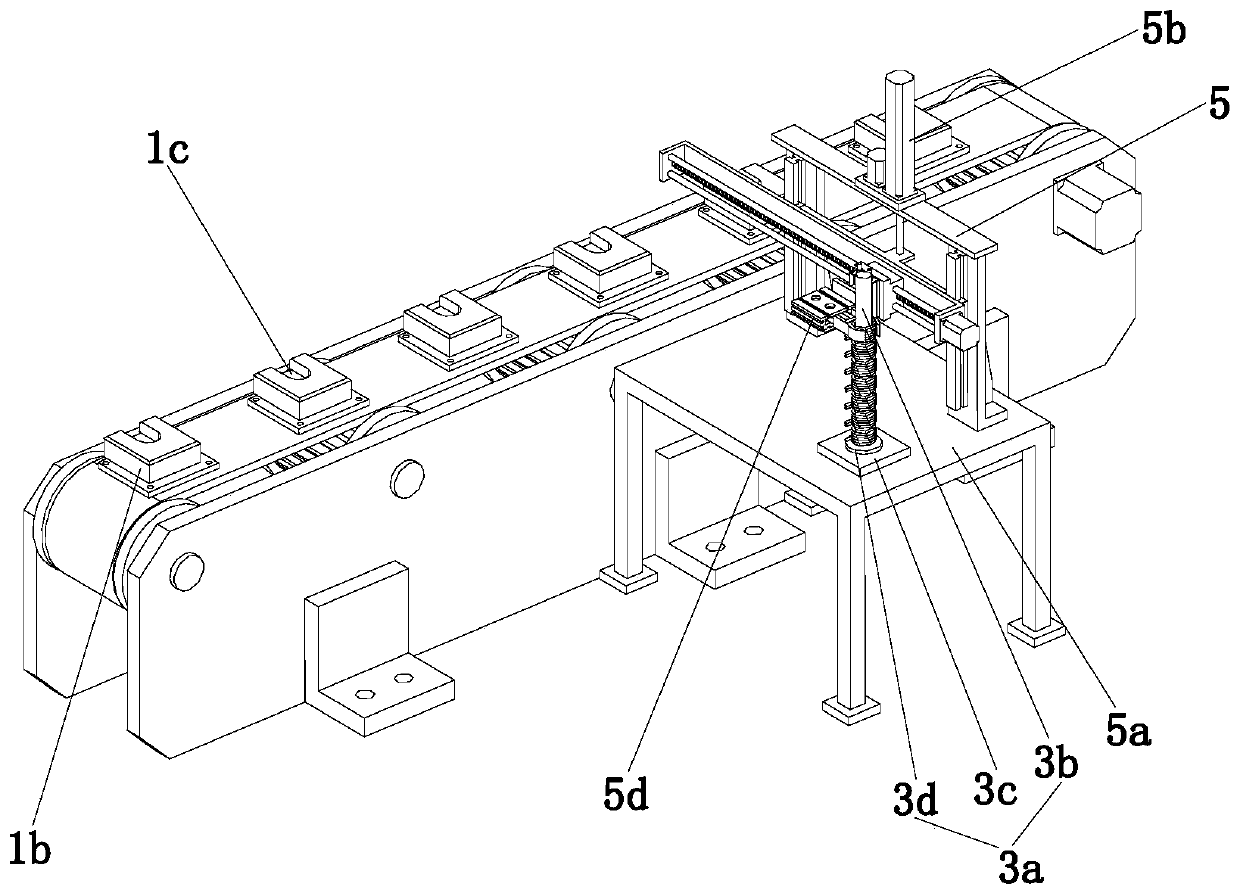 Feeding device for inductor production