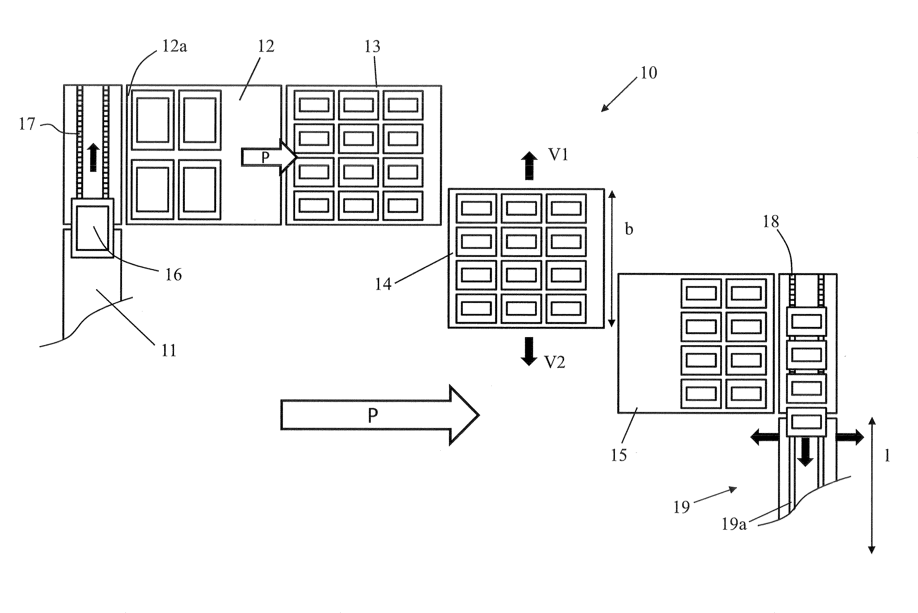 Conveyor system, storage and retrieval device and logistics system