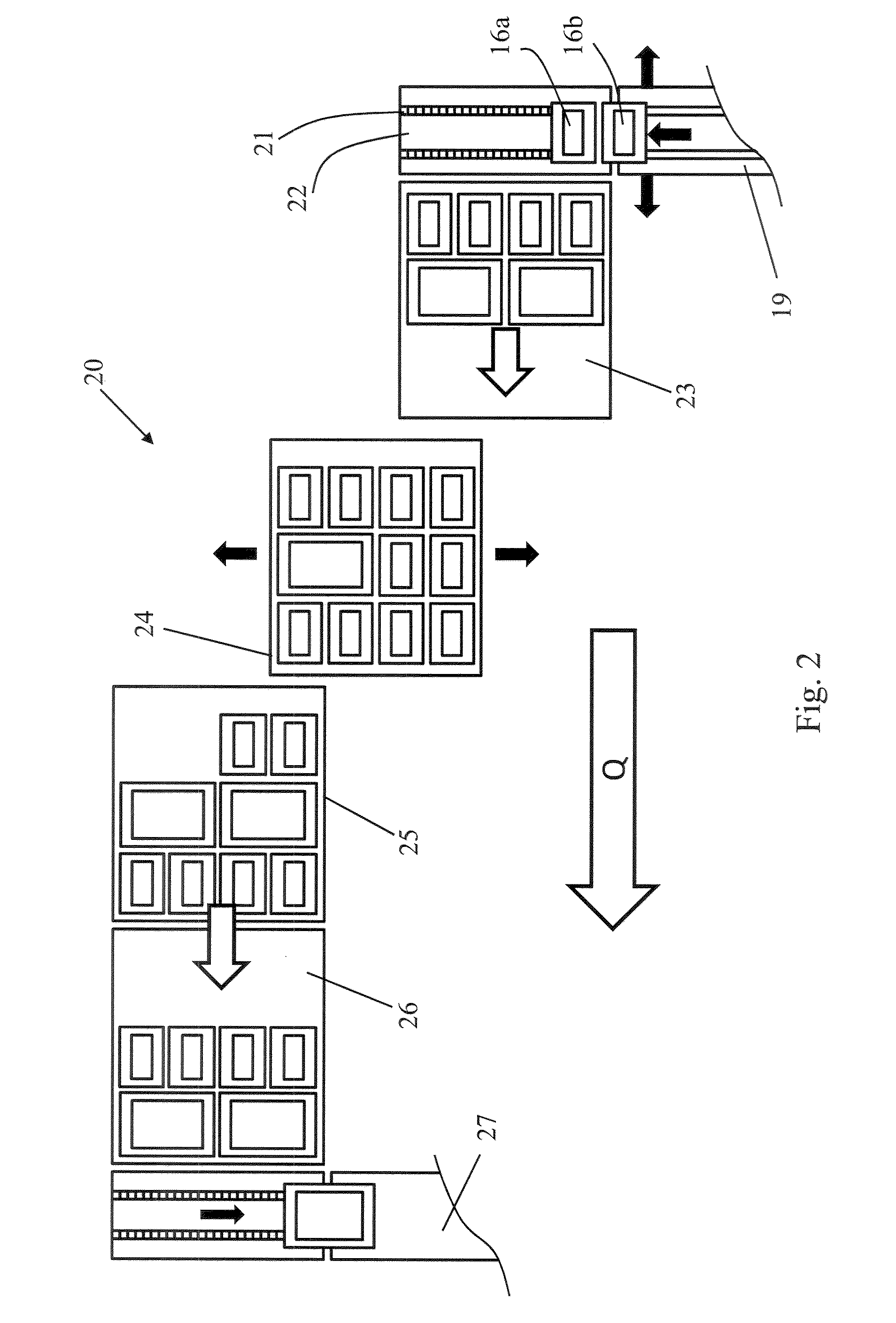 Conveyor system, storage and retrieval device and logistics system