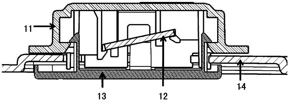 Refrigerator illumination structure and assembly positioning method of refrigerator illumination structure