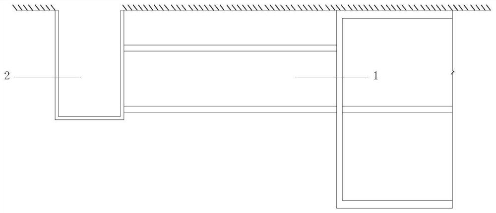 The reception method of the entrance and exit passages of subway stations in the construction and operation of rectangular pipe jacking machines