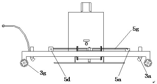 Cement floor troweling device for building