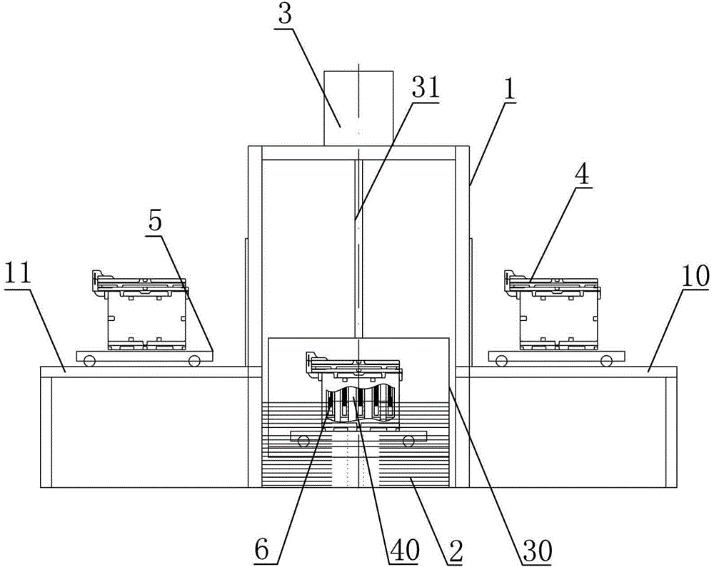 Method and device for controlling cooling speed of core assembling casting