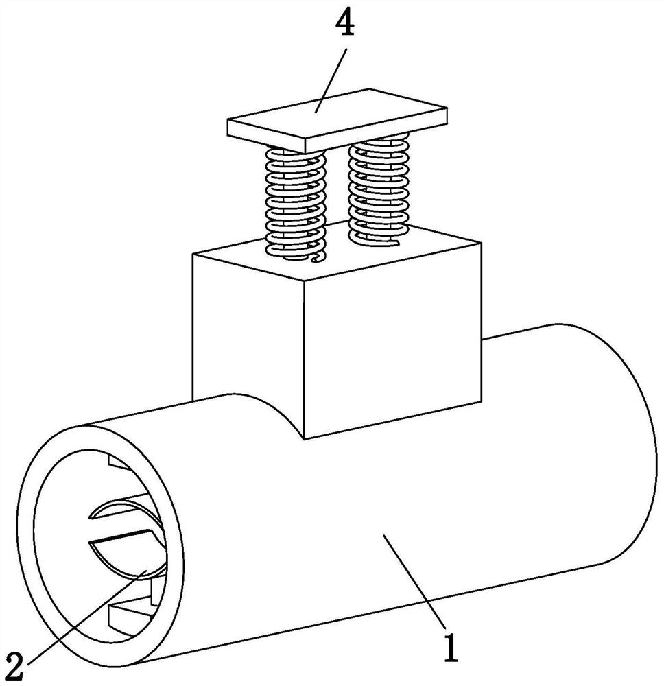 Quick insertion type stop valve